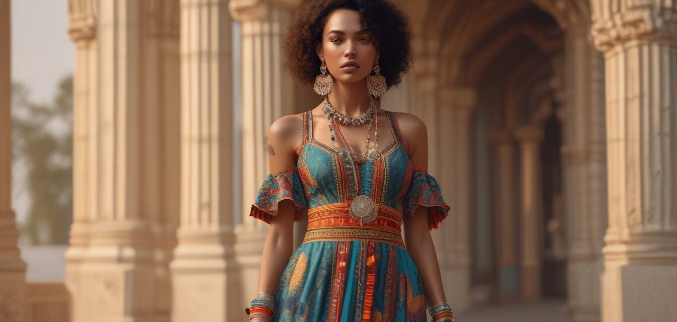 Indian-Latin American Fusion Fashion Example