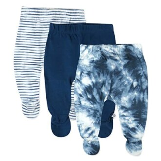 HonestBaby Footed Pants