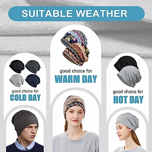 ELLEWIN Cotton Slouchy Beanie