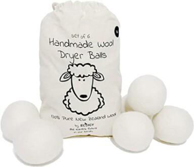 Ecoigy's Wool Dryer Balls XL 6-Pack